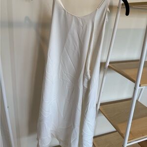 Tyche Ivory Slip Dress